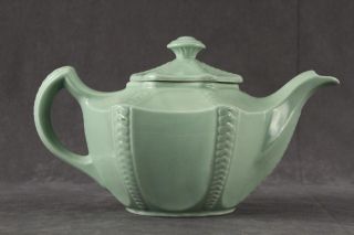 Vintage Hall Us China Rare Celadon Green 4 Cup Connie Teapot & Lid 1946