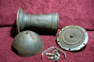 VTG HORN 40s 50s 60 DELCO REMY 801 REFURB CHEVY FORD DODGE CADY GM ACCESSORY 7 3