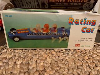 Vintage Wind - Up Tin Racing Car