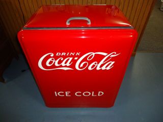 Vintage Coca Cola Cooler Westinghouse Junior Coke