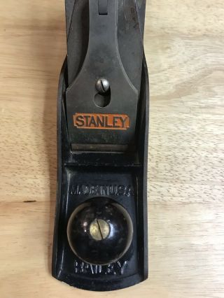 Vintage Stanley Bailey Plane No.  5 - 1/2 Smooth Bottom 2
