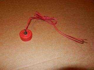 A C Gilbert Erector " Mj " Electromagnet,  Red,  Early 1950 