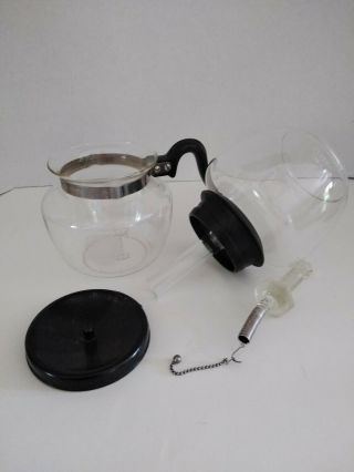 Vintage Pyrex Glass Vacuum Coffee Pot 4