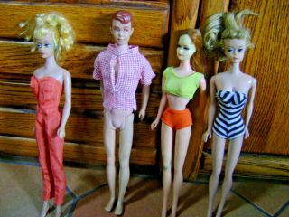 Vintage Allan Barbie And Kens Friend.
