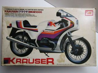 Imai Vintage 1:12 Scale Krauser Bmw Mkm1000 Model Kit - & Rare B - 127 - 1200