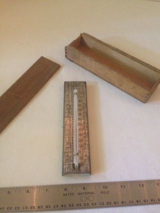 Vintage B & O Railroad Track Thermometer Rail Shim Thermometer Rare