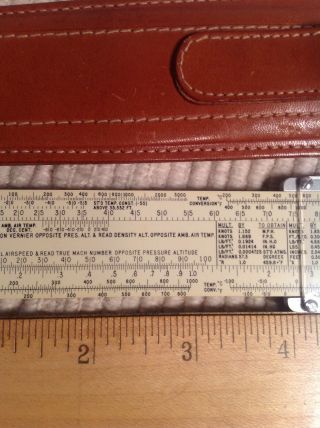 Vintage Douglas Aircraft Pickett Pocket Slide Rule 1951 3