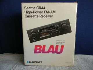 Blaupunkt Seattle Cr44 Vintage Car Radio Audio Tape Cassette Player Am Fm