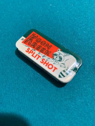 Vintage Koon Kreek Split Shot Tin - Size Bb - Very Rare