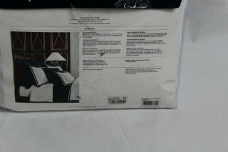 Ralph Lauren Home Bowery 624TC Sateen Cotton KING Duvet Cover Vintage Silver$470 4