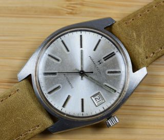 Vintage Hamilton Automatic Cal.  64 Date Stainless Steel Men 