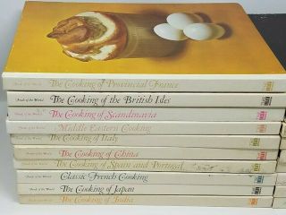 Vintage Time LIfe Foods Of The World Cookbooks 19 Volumes Hardcover Books 2