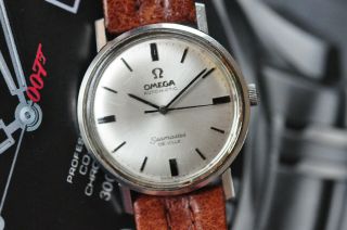 Vintage Automatic Omega Seamaster De Ville Watch Rare 31mm Stainless Steel Case 2