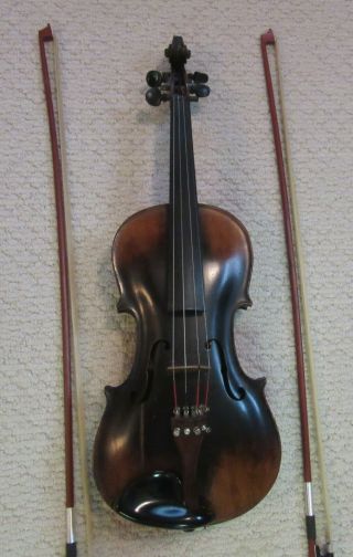 Antique Jacobus Stainer 4/4 Violin W.  Case,  From Estate,  1644