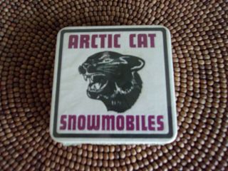 Vintage Arctic Cat Coaster Set Artic