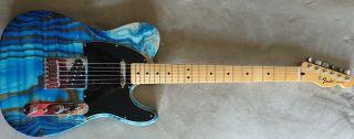 Fender Fsr Telecaster Blue Swirl Tele Rare 2013