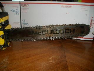 VINTAGE McCULLOCH CP - 55 CHAINSAW 4