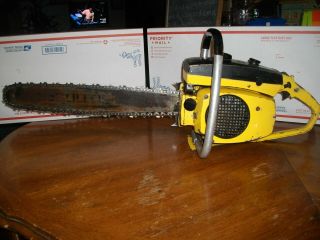 VINTAGE McCULLOCH CP - 55 CHAINSAW 6