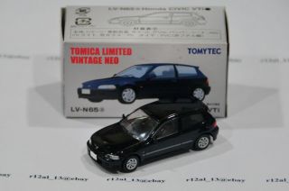 Tomica Limited Vintage Lv - N65a 1/64 Honda Civic Vti (black)