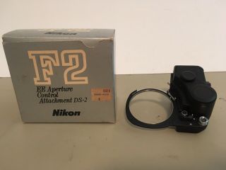 Vintage Nikon F2 Ee Aperture Control Attachment Ds - 2