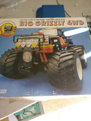 Vintage Big Grizzl Rc Monster Truck