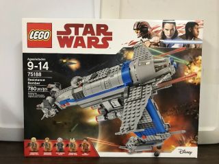 Lego 75188 Star Wars Resistance Bomber Misb