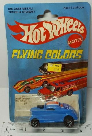 Vintage 1975 Hot Wheels Redline Flying Colors Neet Streeter No.  9244