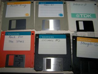 Vintage Apple IIGS Rom 1 LOADED Apple High Speed SCSI Finger Print GSRam Disks 5
