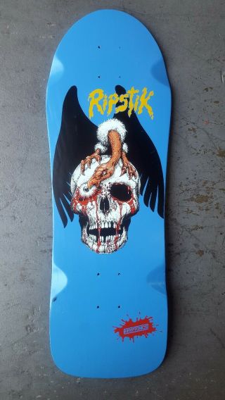 Vintage 1984 Kryptonics Rip Stik Rare Skateboard Deck Ripstik