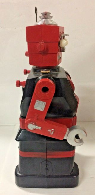 Vintage c.  50 ' s Marx Electric Robot and Son Battery Op Toy 2