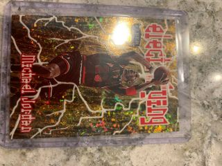 1998 - 99 Fleer Electrifying Michael Jordan 6 Of 10 Very Rare