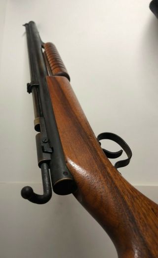 Vintage Benjamin Franklin Model 312 22 CAL Pellet Air Rifle 9