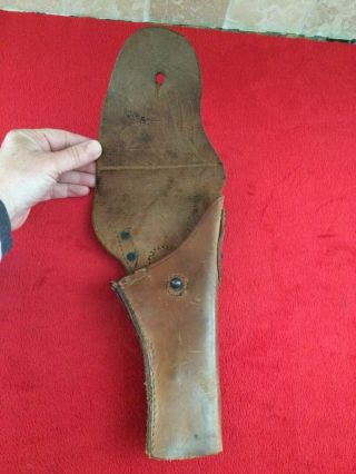 WW2 1943 US Modified Revolver M1916 Colt Brown Leather M1911.  45 Holster 8