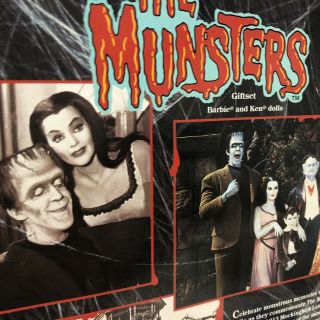 The Munsters Barbie Ken Doll 2001 Gift Set Collector Edition Mattel 50544 8
