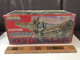 ROCK LORDS STONE WING ACTION FIGURE VEHICLE VINTAGE 1980s BANDAI MACHINE ROBO 2