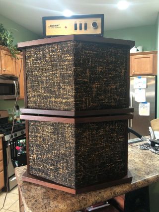 Bose 901 Series Ii Vintage Speakers W/ Active Equalizer