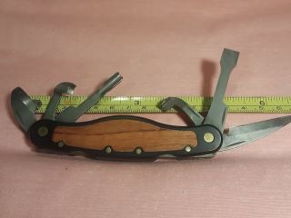 Vintage Flexcut Carvin Jack Wood Carving Multi Tool Pocket Knife