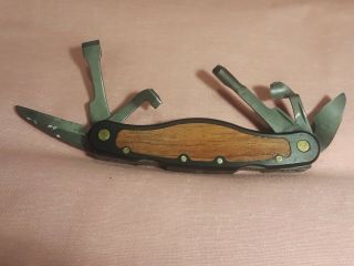 Vintage Flexcut Carvin Jack Wood Carving Multi Tool Pocket Knife 2