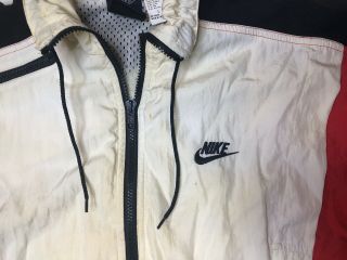 Vintage Nike Air Jordan Jacket Flight Size Red White Jacket and Pants L 4