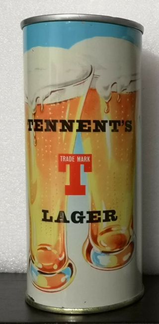 Rare Tennent ' s Lager Lovely - Pat Hands on Hips - P/T,  T/O 15.  5Fl Oz 2