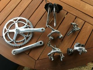 Campagnolo Centaur Grupo.  Crank,  Shifters,  Brakes,  Derailleurs.  2004 Vintage.