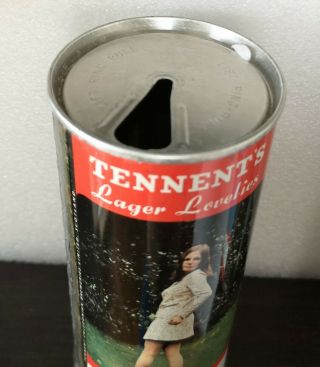 Rare Tennent ' s Lager Lovely - Angela Back View - P/T,  T/O 15.  5Fl Oz 4