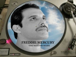 Freddie Mercury - Time Waits For No One Rare 12 " Picture Disc Promo Test Lp