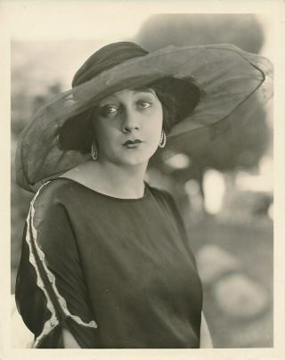 Barbara La Marr Vintage 1920s Studio Silent Portrait Photo