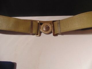 PPCLI WEB BELT AND BUCKLE,  PRINCESS PATRICIAS,  CANADIAN ARMY POST 1953. 2