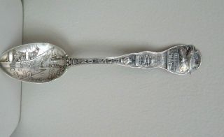Early Boston Tea Party Sterling Mechanics Co.  Souvenir Spoon