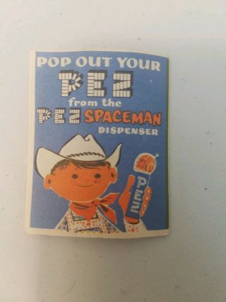 Vintage Spaceman PEZ Dispenser NO FEET Austria astronaut with INSERT 5