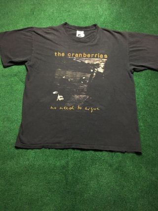 Vintage The Cranberries No Need To Argue 1995 Tour T - Shirt X - Large