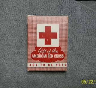 WW2 GI Issue American Red Cross Deck of Playing Cards military 1944 2