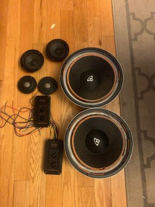 Vintage Cerwin Vega Model 214 Speakers 12” With Tweeters